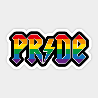 Gay pride LGBT rainbow flag gay lesbian bisexual Sticker